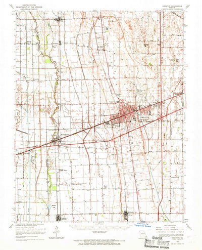 United States Geological Survey Sikeston, MO (1963, 62500-Scale) digital map