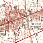 United States Geological Survey Sikeston, MO (1963, 62500-Scale) digital map