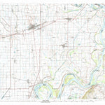 United States Geological Survey Sikeston, MO-KY-TN-IL (1985, 100000-Scale) digital map