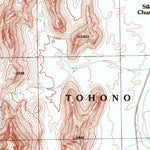 United States Geological Survey Sikort Chuapo, AZ (1996, 24000-Scale) digital map