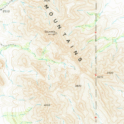 United States Geological Survey Sikort Chuapo Mountains, AZ (1963, 62500-Scale) digital map