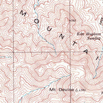 United States Geological Survey Sil Nakya, AZ (1996, 24000-Scale) digital map