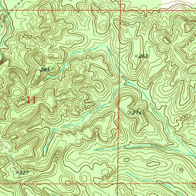 United States Geological Survey Silas, AL (1974, 24000-Scale) digital map