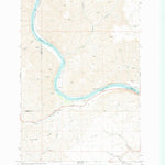 United States Geological Survey Silcott Island, WA (1971, 24000-Scale) digital map