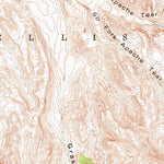 United States Geological Survey Silent Canyon, NV (1952, 62500-Scale) digital map