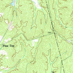United States Geological Survey Silerton, TN (1961, 24000-Scale) digital map