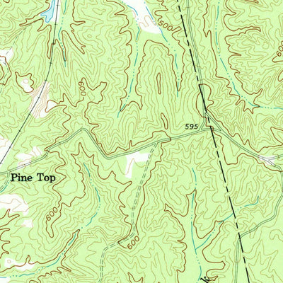 United States Geological Survey Silerton, TN (1961, 24000-Scale) digital map