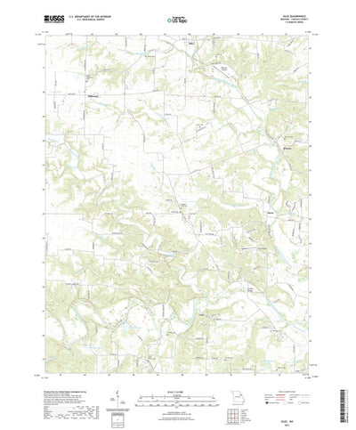 United States Geological Survey Silex, MO (2021, 24000-Scale) digital map