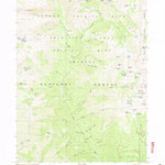 United States Geological Survey Siligo Peak, CA (1982, 24000-Scale) digital map