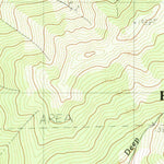 United States Geological Survey Siligo Peak, CA (1982, 24000-Scale) digital map