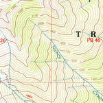 United States Geological Survey Siligo Peak, CA (1998, 24000-Scale) digital map