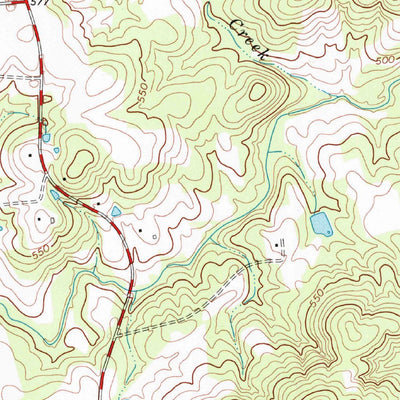 United States Geological Survey Silk Hope, NC (1974, 24000-Scale) digital map