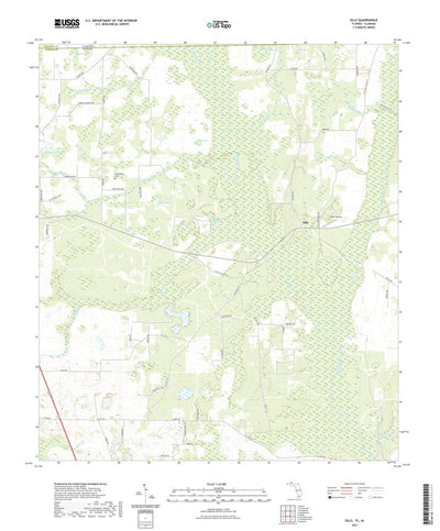 United States Geological Survey Sills, FL (2021, 24000-Scale) digital map