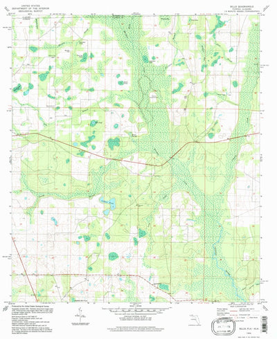 United States Geological Survey Sills, FL-AL (1994, 24000-Scale) digital map