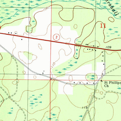 United States Geological Survey Sills, FL-AL (1994, 24000-Scale) digital map