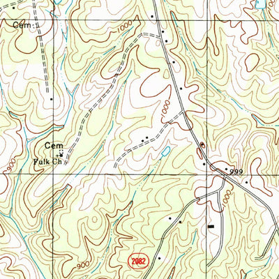 United States Geological Survey Siloam, NC (1997, 24000-Scale) digital map