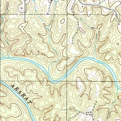 United States Geological Survey Siloam, NC (1997, 24000-Scale) digital map
