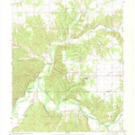 United States Geological Survey Siloam Springs NW, OK (1972, 24000-Scale) digital map