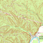 United States Geological Survey Siloam Springs NW, OK (1972, 24000-Scale) digital map