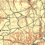 United States Geological Survey Siloam Springs, OK-AR-MO (1899, 125000-Scale) digital map