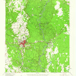 United States Geological Survey Silsbee, TX (1955, 62500-Scale) digital map