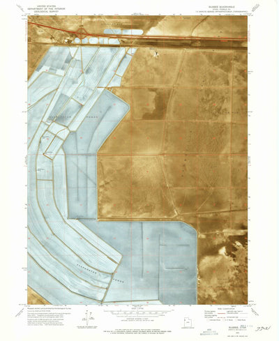 United States Geological Survey Silsbee, UT (1973, 24000-Scale) digital map