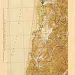 United States Geological Survey Siltcoos Lake, OR (1942, 62500-Scale) digital map