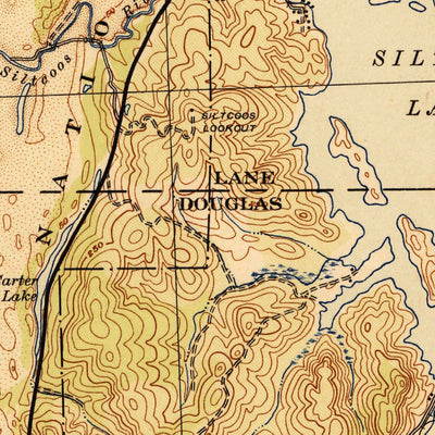 United States Geological Survey Siltcoos Lake, OR (1942, 62500-Scale) digital map