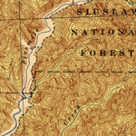 United States Geological Survey Siltcoos Lake, OR (1942, 62500-Scale) digital map