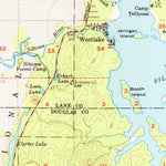United States Geological Survey Siltcoos Lake, OR (1956, 62500-Scale) digital map