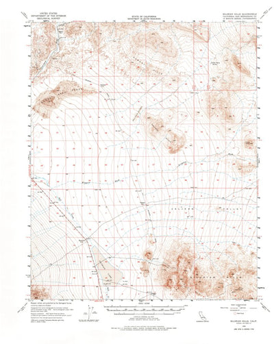 United States Geological Survey Silurian Hills, CA (1956, 62500-Scale) digital map