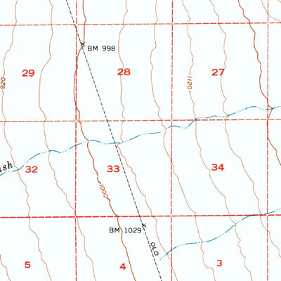 United States Geological Survey Silurian Hills, CA (1956, 62500-Scale) digital map