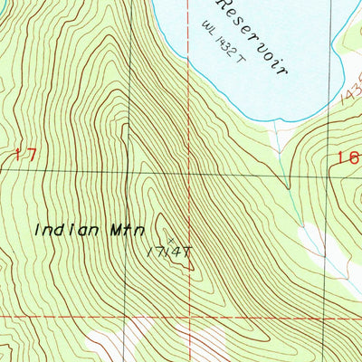 United States Geological Survey Silva Flat Reservoir, CA (1983, 24000-Scale) digital map