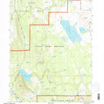 United States Geological Survey Silva Flat Reservoir, CA (1993, 24000-Scale) digital map