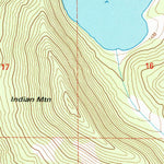 United States Geological Survey Silva Flat Reservoir, CA (1993, 24000-Scale) digital map