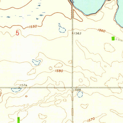 United States Geological Survey Silva, ND (1958, 24000-Scale) digital map