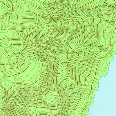 United States Geological Survey Silver Bay, NY (1966, 24000-Scale) digital map