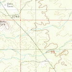 United States Geological Survey Silver Bell East, AZ (1989, 24000-Scale) digital map