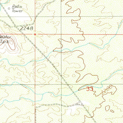 United States Geological Survey Silver Bell East, AZ (1989, 24000-Scale) digital map
