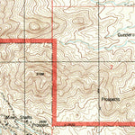 United States Geological Survey Silver Bell East, AZ (1996, 24000-Scale) digital map