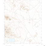 United States Geological Survey Silver Bell East, AZ (2021, 24000-Scale) digital map
