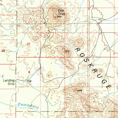 United States Geological Survey Silver Bell Mountains, AZ (1994, 100000-Scale) digital map