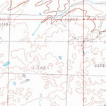 United States Geological Survey Silver Bow Spring, MT (1984, 24000-Scale) digital map
