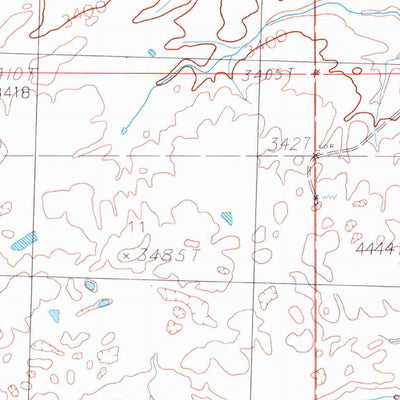 United States Geological Survey Silver Bow Spring, MT (1984, 24000-Scale) digital map