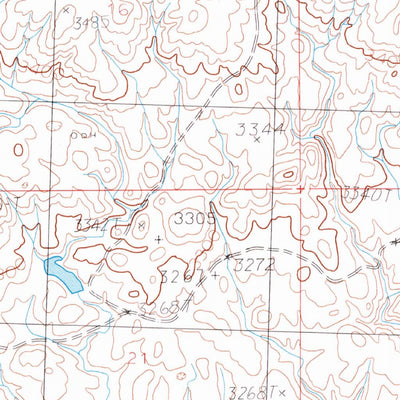United States Geological Survey Silver Bow Spring, MT (1984, 24000-Scale) digital map