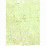 United States Geological Survey Silver Butte, OR (1988, 24000-Scale) digital map