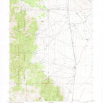 United States Geological Survey Silver Canyon, NV (1982, 24000-Scale) digital map