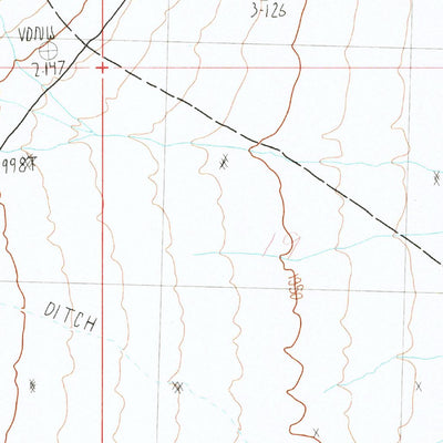 United States Geological Survey Silver Canyon, NV (1982, 24000-Scale) digital map