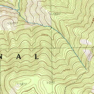 United States Geological Survey Silver City, CA (1988, 24000-Scale) digital map