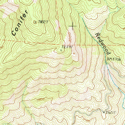 United States Geological Survey Silver City, CA (1993, 24000-Scale) digital map